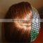 new fashion popular style 100% human virgin hair human hair band fall wig