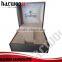 wooden watch packaging box,bule color wooden single watch display box,high-end luxury China watch packaging