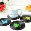 Convenient Silicone Rubber Coaster Pad Cup Vinyl Coffe Drinking Mat Mug Glass Plate