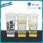 280ml spray color of bottom vodka glass