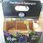 Corrugated Brown Paper Beer Box 6 Bottles,Kraft Paper Beer Carrier Box