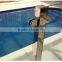 casting 1/2"stainless steel 316 glass clamp flat base
