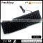 Factory wholesale price led backlight RGB USB wired gamer keyboard