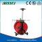 220V metal red 4 outlet industrial Cable Reel stand 1.5mm2 2.5mm2 25/30m cable drum