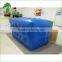 2m long inflatable blue rectangle buoyage , inflatable buoys for marine use