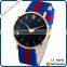 fashion nylon watch color strap watches stainless steel watch quartz watch waterproof nato nylon strap watch