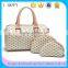 Factory Supplier Messenger and Shoulder Bag Printed Lady Handbag Set                        
                                                Quality Choice