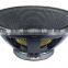 voice coil 3 inch big bass stage equipment subwoofer driver 15 inch speaker driver