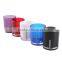 Colored reusable double wall plastic bathroom tumbler