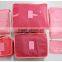 2015 Set-6 Nylon Fabric Colorful Foldable Travel Storage Bag