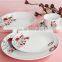 Exclusive moon shape plates porcelain dinnerwares ceramic dinner set