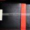 Pu/genuine leather A4 portfolio case meeting folder with customer design
