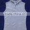 Hooded sleeveless tanks