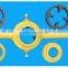 6PC NPT DIE SET PVC screw thread cutting tools for pipes die pipe wrench