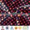 wholesale polyester custom polka dot design printed spandex fabric for upholstery