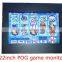 22"(16:9) 3M with bezel POG WMS touch lcd monitor gaming touch monitor POG/WMS/T340/FOX340 CGA DVI