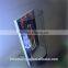 Acrylic led light case box, display led box, booklet display box with led