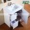 HTD-750A-3 White bathroom basin cabinet