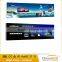 Single visual surface led frameless fabric outdoor advertising light box