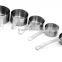 Hot sale passed FDA or LFGB stainless steel 100ml measuring cups