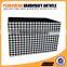 High quality polyester grid big desktop storage box