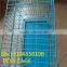 bule cheap price foldable dog crate house cage with wheel made in china skype yolandaking666