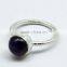 Classic Passion !! Purple Amethyst 925 Sterling Silver Ring, Silver Jewelry Supplier India, 925 Sterling Silver Jewelry