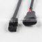 for denso koito hid xenon ballast cables power cable wire harness to 9005 9006 male socket