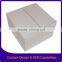 Customized logo corrugated white box / white paper box