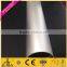 ZHL zhonglian powder coated natural anodized aluminum rectangular tube,ribbed aluminium tube