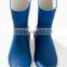 hot sale elegant blue children rubber rain boots