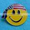 smily face lapel pin badge/ uae pin badge