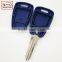 High Quatity Fiat Transponder chip key shell blue Car Key fiat universa key shell