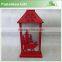 New christmas silhouette wooden lantern