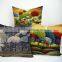 Latest new cushion design print decorative chair cushion custom pillow covers 18*18