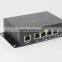 4 port poe switch 5v 12v 24v 48v with unmanaged fixed vlan