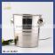 Custom acrylic ice bucket/ ice cream freezer container with hand