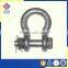 U.S. TYPE g2130 GALVANIZED DROPED FORGRED BOLT TYPE BOW SHACKLE