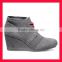 Wholesale Winter boots desert wedge women high heel shoes