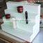 acrylic cosmetic display , plexiglass cosmetic display stand holder