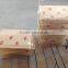 acrylic lucite clear serving trays with handles
