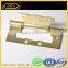 Normal Size Wooden Garden Door Gold Color Steel Flush Hinge