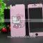 cartoon tempered glass screen protector for iphone front and back glass screen film