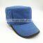 Wholesale 100% cotton twill blank flat cap