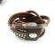 BOSHIHO leather friendship bracelet/buy friendship bracelets/leather bracelets uk