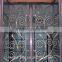 House window safety grill wrought iron design