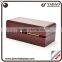 High end classic wooden box antique jewelry box custom logo gift wooden box for ring