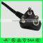 SABS certification PVC insulation India 3 round pin plug electrical power cable wire