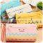 Wholesale Custom Clear Cute Large Zipper Unbranded White Canvas Pencil Case for School