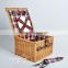 wicker cheap picnic basket for outdoor camping